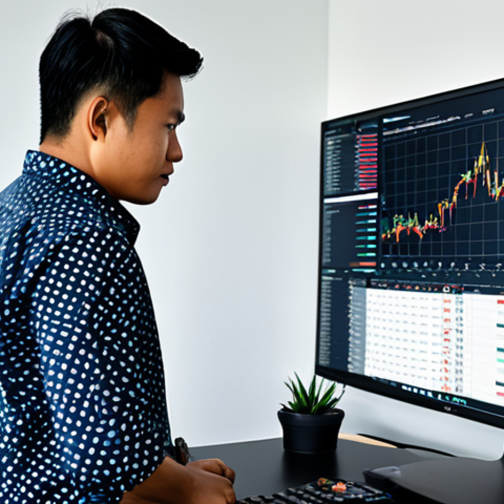 암호화폐 투자 알고리즘 - Algorithm-Powered Crypto Analysis**

"A bright, modern office space with a Malaysian professional an...